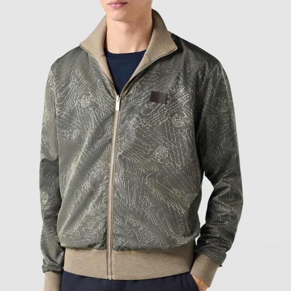 Berluti Reversible Jacket Size 58/ XxxL New With Tags